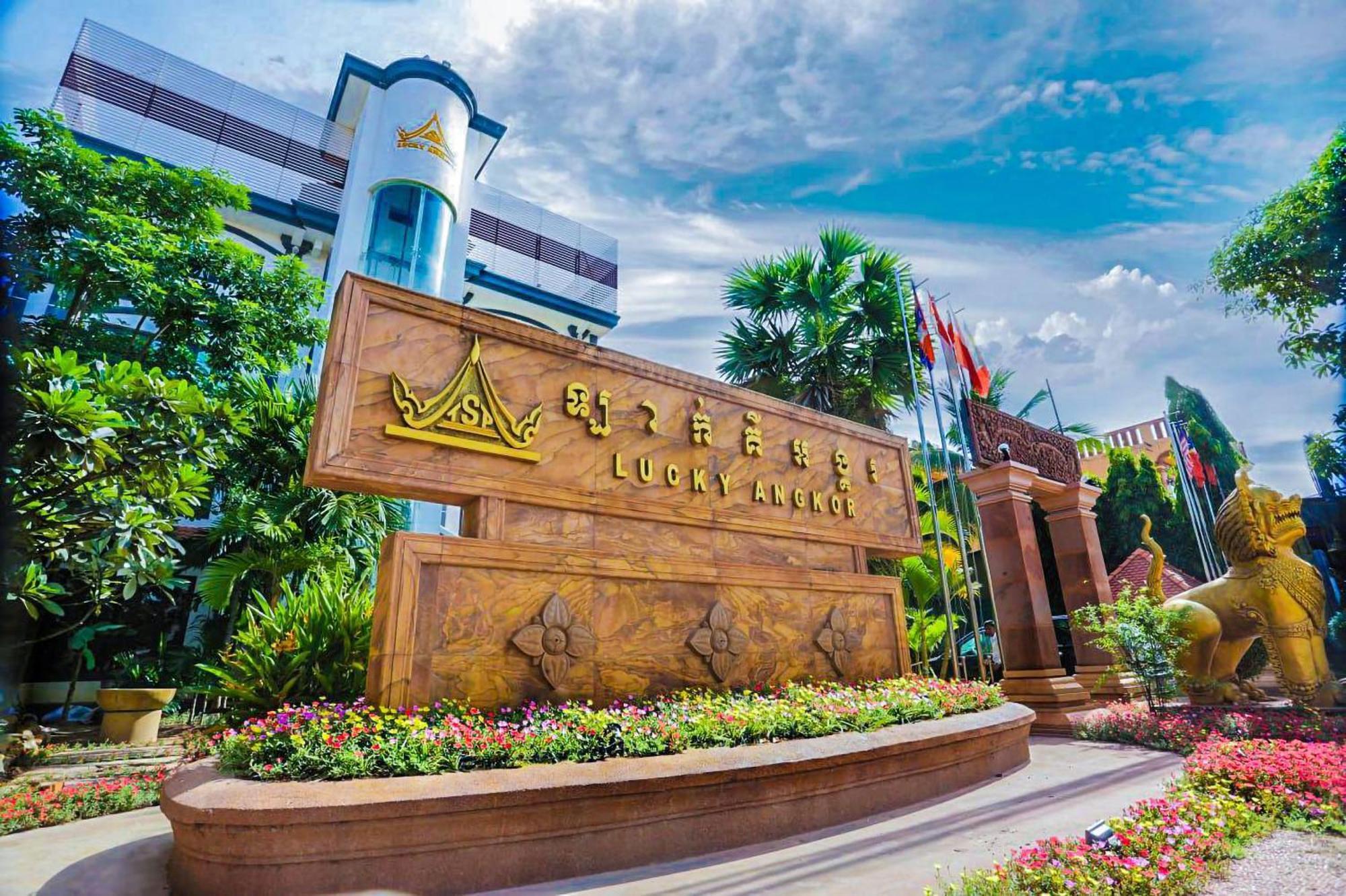 Lucky Angkor Hotel&Spa Siem Reap Exterior foto