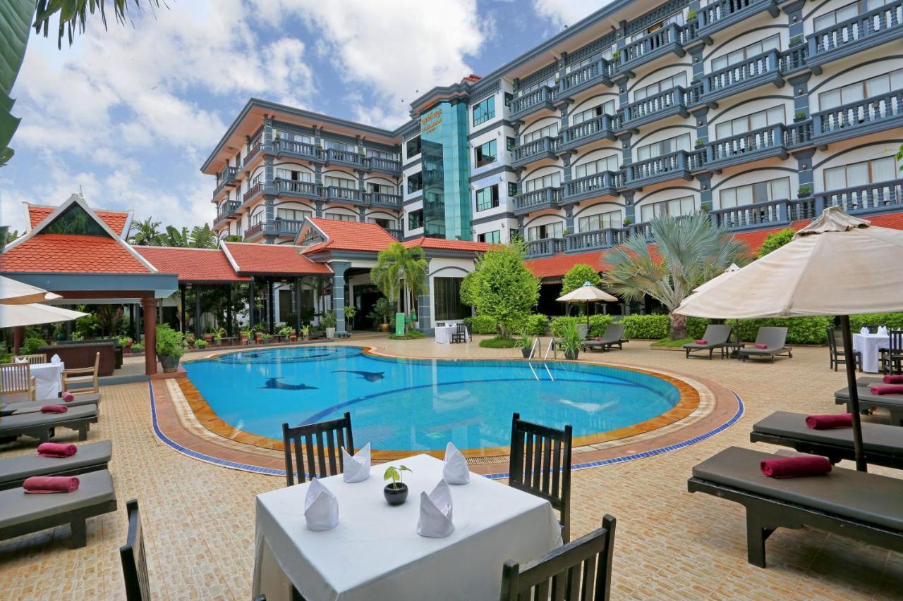 Lucky Angkor Hotel&Spa Siem Reap Exterior foto
